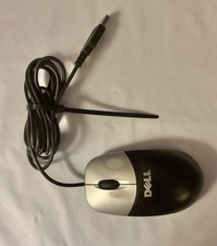 Dell M056U0A USB Mouse USB Wired Mechanical Track Ball Scroll Wheel Corded OEM picture