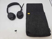Jabra Evolve2 55 Stereo Wireless Bluetooth Headset HSC170W  w/ USB DONGLE picture
