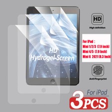 3Pcs HD Clear Tablet Screen Protector Protective Film For iPad Series picture