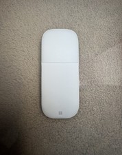 Authentic Microsoft Surface Arc BlueTrack Touch Mouse - Light Gray Model 1791 picture