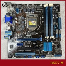 FOR ASUS P8Z77-M DDR3*4 32GB LGA 1155 HDMI VGA DVI Micro ATX Motherboard Test OK picture