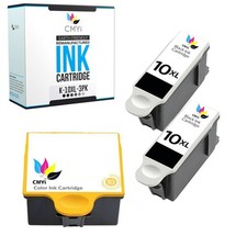 3PK CMYi Compatible Ink Cartridges 10B 10C for Kodak ESP 7, 7200, 7250, 9, 9200 picture