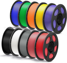 PLA plus (PLA+), 3D Printer Filament 1.75Mm Bundle, High Toughness, 1KG Spool, B picture