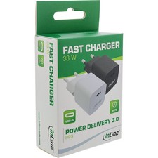 InLine USB-C Charger GaN Power Delivery 3.0 PPS 33W Black Type C 31501B picture