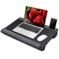 Extra Large Lap Laptop Desk - Full PU Material Mouse Pad Gaming Tray - Portab... picture