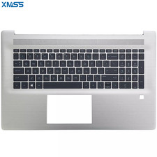 New Laptop Palmrest Upper Case with US Keyboard For HP 470 G8 17-CN 17-CP 17s-cu picture
