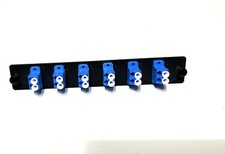 BELDEN AX101731 SM Fiber Adapter Panel 6 Port LC Duplex picture
