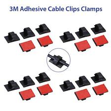 20 Pack Self-Adhesive 3M Wire Tie Cable Clamp Clip Holder For Car Dash Camera C picture