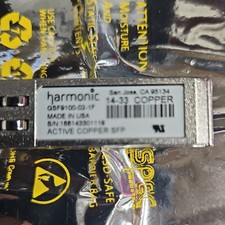 Harmonic QSFP100-02-1F Active Copper SFP Module 097100-02-11P (Lot of  Qty 5) picture