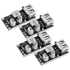 USB Buck Converter, 4pcs DCDC Step Down Module 632V 12V 24V to 5V QC 3.0 Char... picture