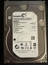 Seagate Enterprise ST6000NM0034 6TB SAS 12Gb/s 7.2K - 6507 Hours - Wiped picture