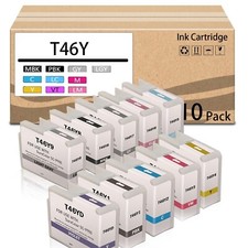 10 Pack T46 T46Y P900 Ink Cartridge T46YD00-T46Y900 Replacement for SureColor picture