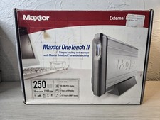NEW Maxtor One Touch II 200 GB External Hard Drive J122 picture