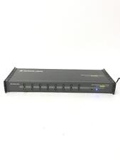 IOGEAR Miniview Ultra 8-Port PS/2 KVM Switch GCS138, No AC Adapter, WORKING picture