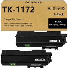 APRONE TK-1172 TK1172 Black Toner Cartridge Compatible for large,  picture