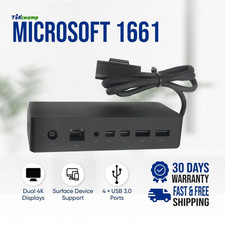 Original Microsoft Surface Docking Station 1661 OEM PD9-00003 NO AC Adapter picture