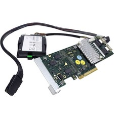 Fujitsu D2616-A22 GS1 6Gb PCle x8 SAS RAID Controller +iBBU +1x SAS Cable LP picture
