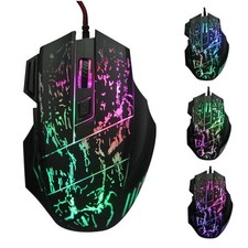 Computer  Gaming mouse USB Wired 5500DPI adjustable 7 buttons LED optical picture