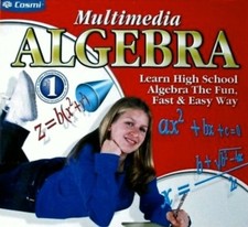 Cosmi Multimedia Algebra Windows PC CD-ROM Learn the Fast & Easy Way (NEW) #N68 picture