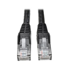 TRIPP LITE CABLES AND CONNECTI N201-035-BK Premium Cat6 Gigabit Snagless Molded picture