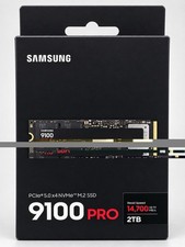 Samsung 9100 PRO 2TB PCIe 5.0 x4 NVMe M.2 Internal SSD Black picture
