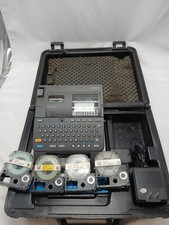 K-Sun Labelshop Professional Label Machine 2001XL Case Manual Extra Labels READ  picture