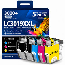 LC3019XXL Ink Cartridge 5-Pack Compatible for LC3019 INK MFC-J6730DW MFC-J6930DW picture