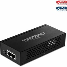 TRENDnet 2.5G PoE+ Injector, 2.5GBASE-T Compliant, NDAA/TAA Compliant TPE215Gi picture