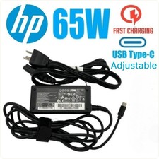 Portable 65W Type-C Travel Charger AC Adapter Replacement For HP Notebook picture