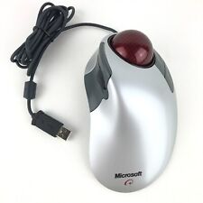 Microsoft Trackball Explorer 1.0 PS2 / USB Optical Mouse X08-70390 TESTED Works picture