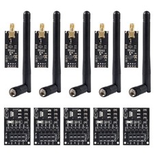10 PCS NRF24L01+PA+LNA RF Transceiver Module SMA Antenna 2.4 GHz Arduino picture