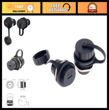 2PCS Waterproof USB 3.1 Type C Panel Mount Connector, IP67 Rated, 24 Pin picture