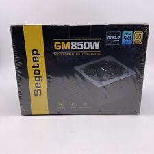 Segotep GM850 Power Supply 850W, PCIe 5.0 & ATX 3.0 Full Modular 80 Plus Gold... picture