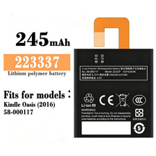 Replacement Battery 58-000117 223337 For Amazon Kindle Oasis 1 8th Gen 6 SW56RW picture