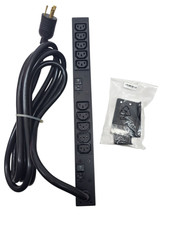 APC Rack Mount PDU, Basic 200V-230V/30A, (10) Outlets, Rackmount NOS picture