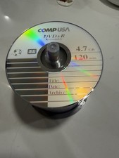 CompUSA DVD+R  Plus R 16x 4.7GB 120 Minutes Recordable Discs DVDs 90 Count picture