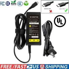 90W AC Adapter Charger Power USB-C Cord for Dell Chromebook 2In1 Laptop Computer picture