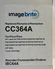 Image Brite 64A Toner Cartridge, Black. Yields up to 9,000 pgs picture