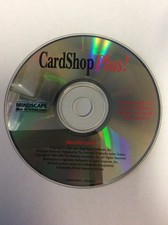 CardShop Plus Mindscape Macintosh 1994 CD-ROM Card Design Software Disc Only picture
