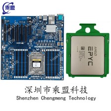Gigabyte MZ31-AR0+AMD EPYC 7452 32 cores 64 threads 2.35GHz PCIE3.0 combination picture