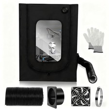 3D Printer Enclosure Tent with Ventilation System & Transparent Windows，Fireproo picture