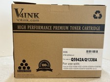 V4 Ink Black Toner Cartridge. Q5942A/Q1338A picture
