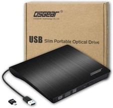 Unidad externa delgada de CD/DVD-RW USB 3.0 para portátiles y PC grabar y reprod picture