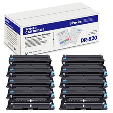 8 Pack DR820 Drum Unit Fits for Brother HL-5000D HL-5100DN HL-5200DWT HL-6250DW picture