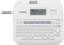 Brother P-touch Desktop Non-Thermal Label Maker White Model PTD410 picture