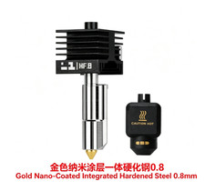 Original Farsoon Gold Nano‑Coated Hardened Steel HF Hotend For Bambu Lab P2S/X2D picture