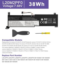 Replace L20M2PF0 Battery For LENOVO IdeaPad 3 Gen 6 14ITL6 15ALC6 17ALC6 17ITL6 picture