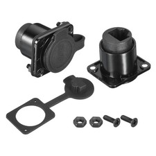 5Pcs D Type RJ45 Coupler, Panel Mount Connector Female to Female LAN Network picture