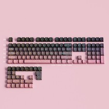 PBT Cherry Profile Keycaps Gradient Shine-Through 97/133 Keys Mechanical picture