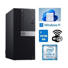 Dell OptiPlex 7070MT Desktop Computer Core i5 9th Gen 16GB RAM 512GB SSD Wind 11 picture